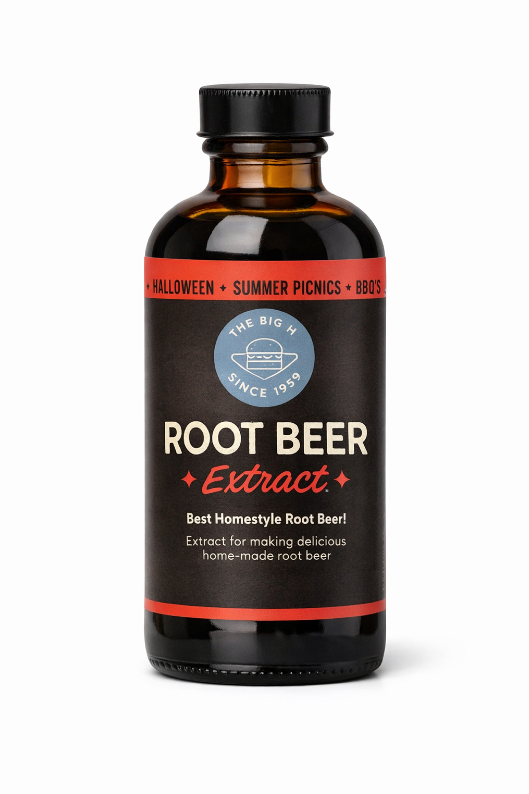 Hires Big H root beer extract
